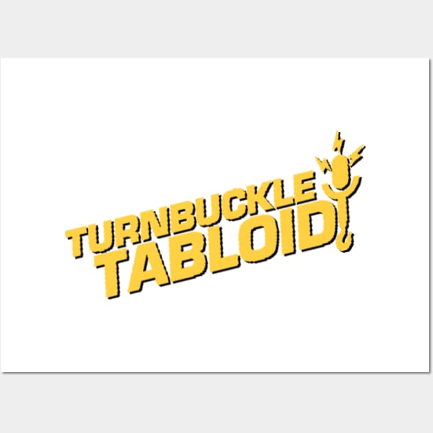 Turnbuckle Tabloid Single Logo Wall Art by TurnbuckleTabloid